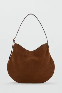 Bolso hombro serraje logo de Mango en Bolsos y Carteras para argentina