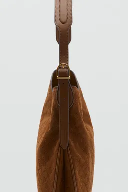 Bolso hombro serraje logo de Mango en Bolsos y Carteras para argentina