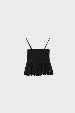 Top con volantes bordados de Stradivarius en Tops para argentina
