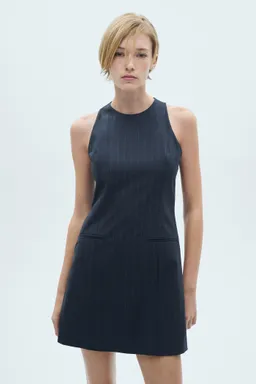 Vestido corto raya diplomática de Mango en Vestidos para argentina