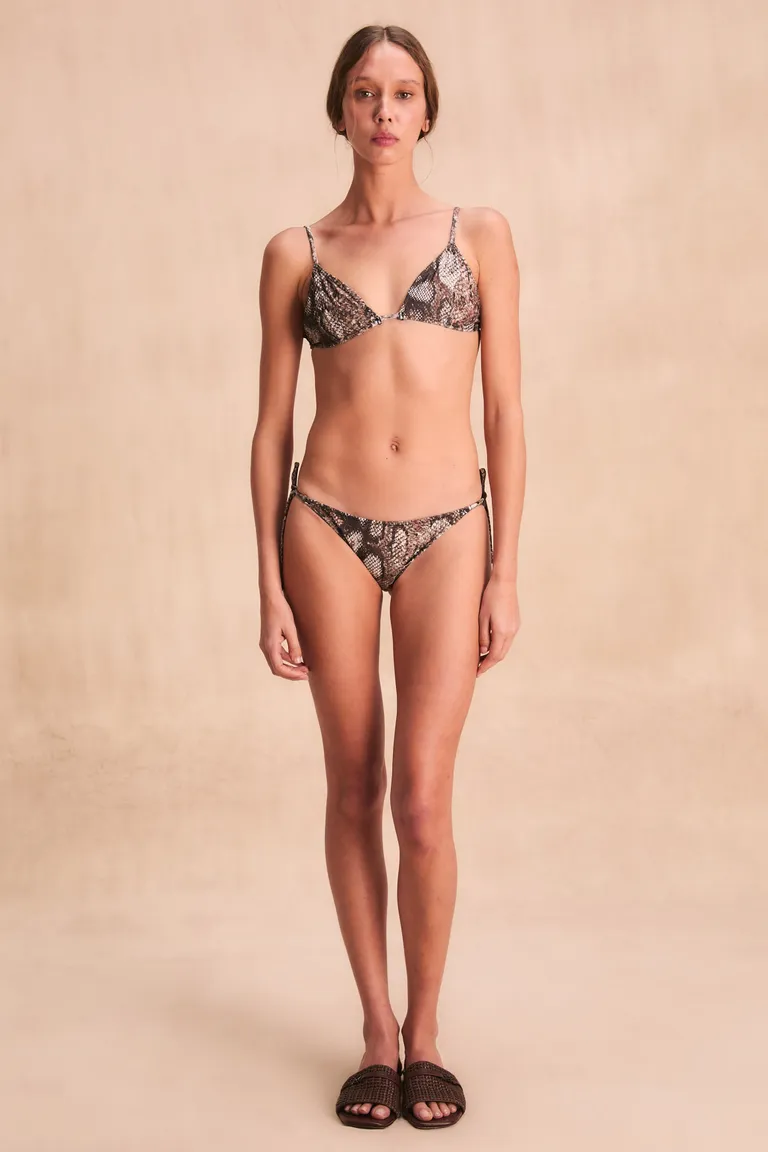 Conjunto de Bikini Estilo Animal Print con Acabados Personalizables de Kosiuko en Swimwear y Beachwear para argentina