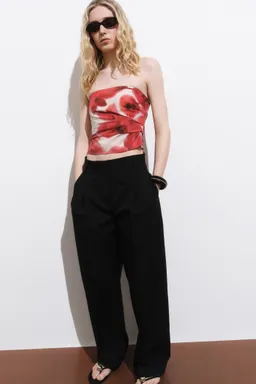Top bandeau floreado de Mango en Tops para argentina