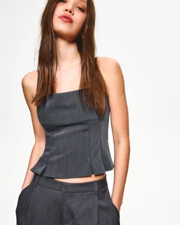Top tirantes elástico de Bershka en Tops para argentina