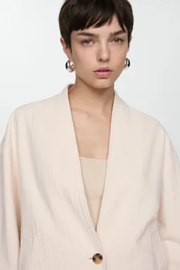 Chaqueta algodón cuello de Mango en Chaquetas para argentina
