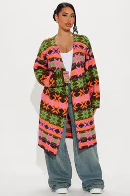 Cárdigan largo phoenix de Fashion Nova en Buzos y Sweaters para argentina