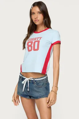 Remera eighty lunares contraste de Edikted en Remeras para argentina