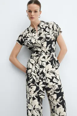 Mono estampado floral de Mango en Monos para argentina