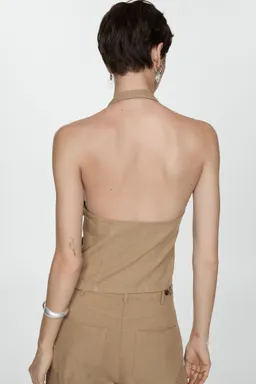 Top halter con bolsillo de Mango en Tops para argentina