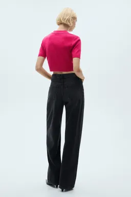 Polo punto crop de Mango en Tops para argentina