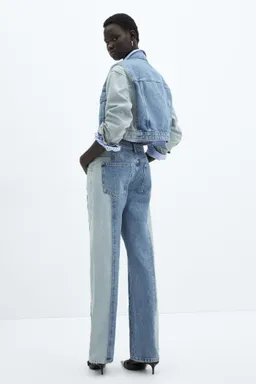 Jeans rectos bicolor de Mango en Pantalones para argentina