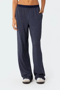 Pantalón holgado estampado zariah de Edikted en Pantalones para argentina