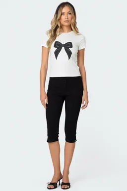 Pantalones capri sarafina de Edikted en Pantalones para argentina