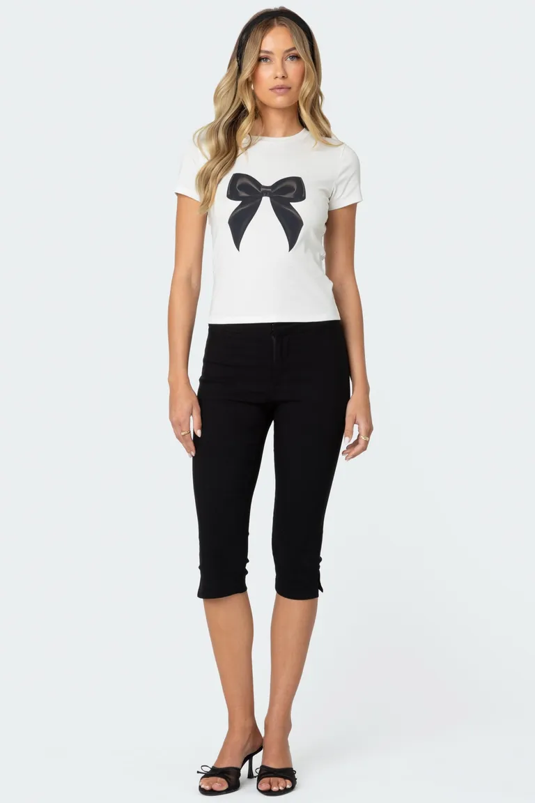 Pantalones capri sarafina de Edikted en Pantalones para argentina