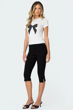 Pantalones capri sarafina de Edikted en Pantalones para argentina