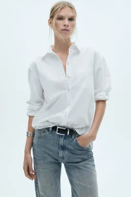 Jeans miami rectos tiro medio de Mango en Pantalones para argentina