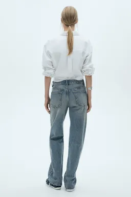 Jeans miami rectos tiro medio de Mango en Pantalones para argentina