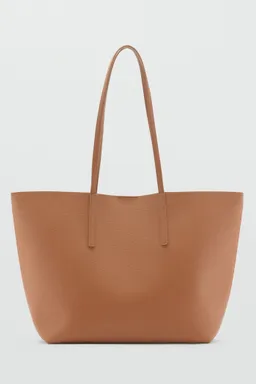 Bolso shopper efecto abatanado de Mango en Bolsos y Carteras para argentina