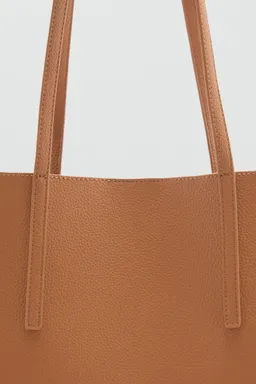 Bolso shopper efecto abatanado de Mango en Bolsos y Carteras para argentina