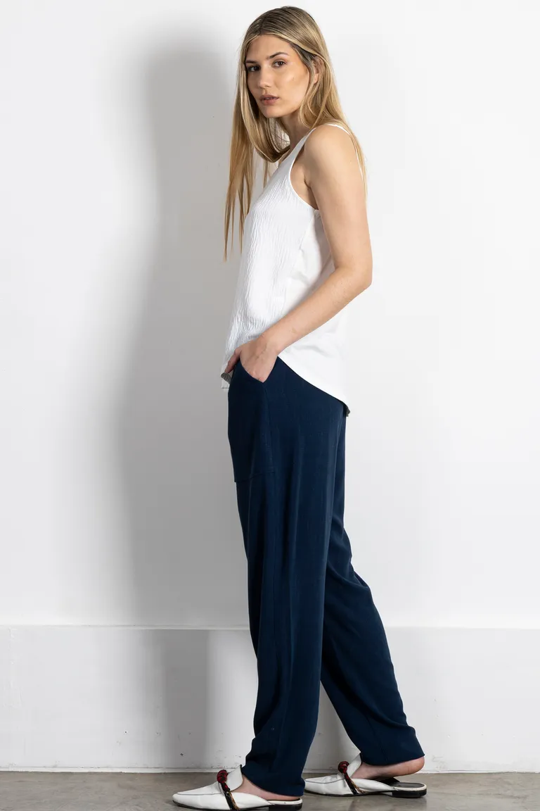 Remera de algodón blanca con detalles de tejido plano en el delantero y cierre en la espalda de Kill en Remeras para argentina