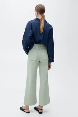Jeans catherin culotte tiro alto de Mango en Pantalones para argentina