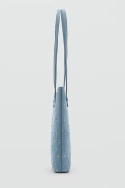 Bolso hombro piel troquelado de Mango en Bolsos y Carteras para argentina