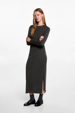 Vestido manga larga abertura de Mango Teen en Vestidos para argentina