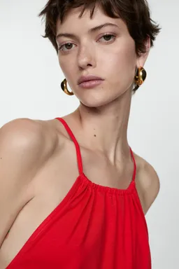 Vestido largo algodón de Mango en Vestidos para argentina