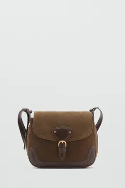 Bolso cuero hebilla de Mango en Bolsos y Carteras para argentina