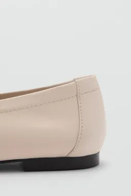 Mocasines cuero con hebilla de Mango en Mocasines para argentina