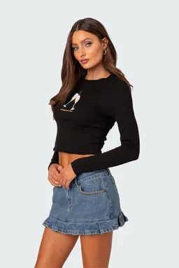 Remera manga larga champagne problems de Edikted en Remeras para argentina