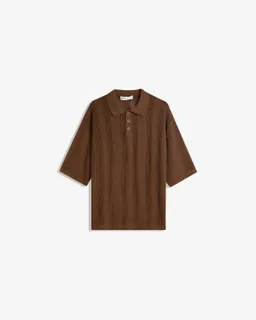 Polo texturado con calados de Bershka en Remeras y Polos para argentina