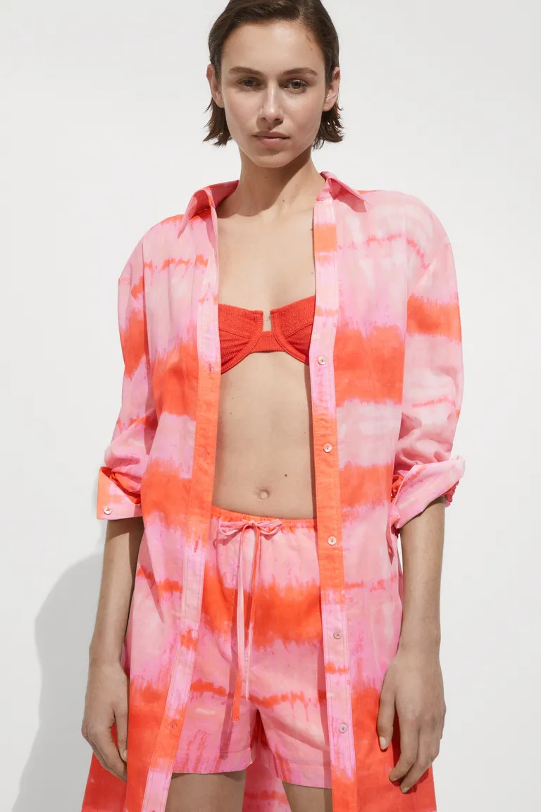 Shorts estampados cintura elástica de Mango en Shorts para argentina