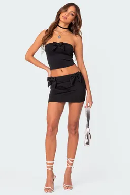 Mini falda gabriela con lazo de Edikted en Faldas para argentina