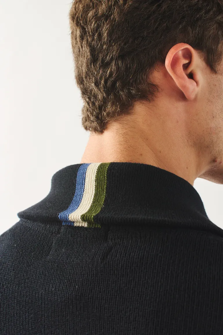Sweater de cuello vuelto con detalle en la espalda para hombre de Bensimon en Buzos y Sweaters para argentina