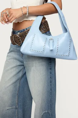 Bandolera tachas cuero sintético de Edikted en Bolsos y Carteras para argentina