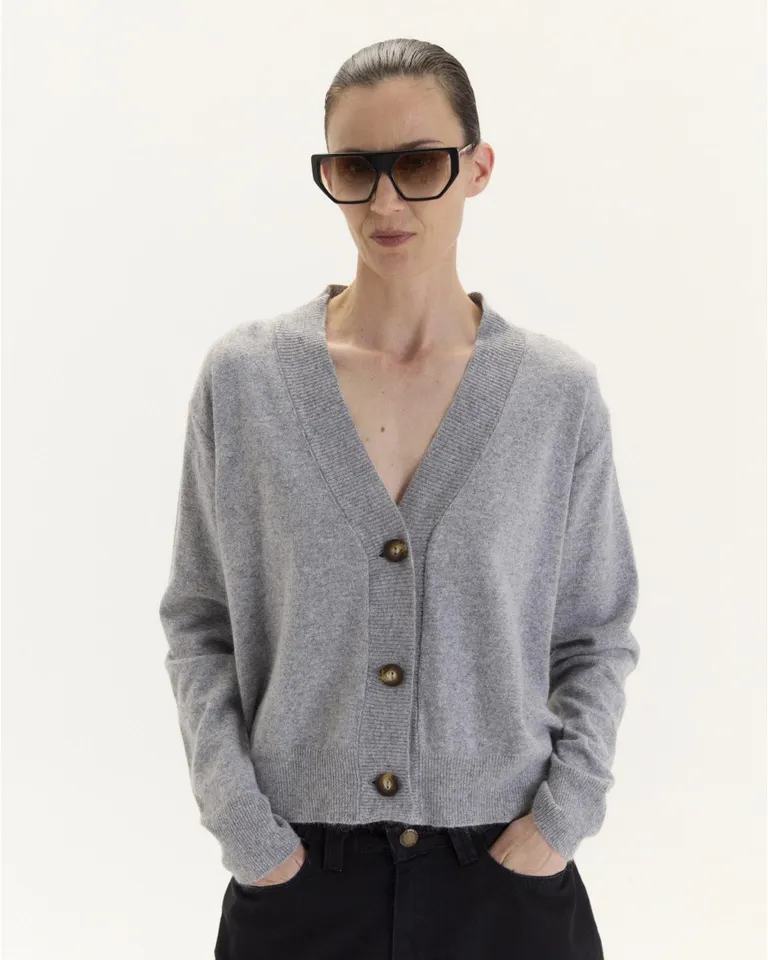 Cardigan de Algodón Bren con Corte Holgado y Sisa Caída de Blue Sheep en Buzos y Sweaters para argentina