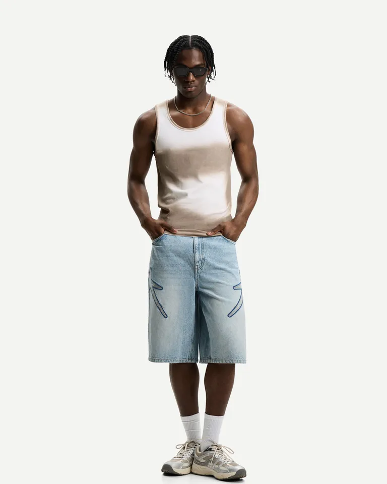 Bermuda jort parches estrella de Bershka en Bermudas y Shorts para argentina