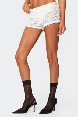 Shorts encaje transparente maisley de Edikted en Shorts para argentina