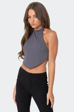 Top halter curvo raine de Edikted en Tops para argentina