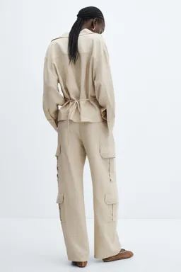 Pantalón cargo con pinzas de Mango en Pantalones para argentina