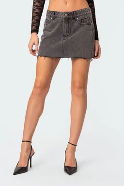 Minifalda denim jessie de Edikted en Faldas para argentina