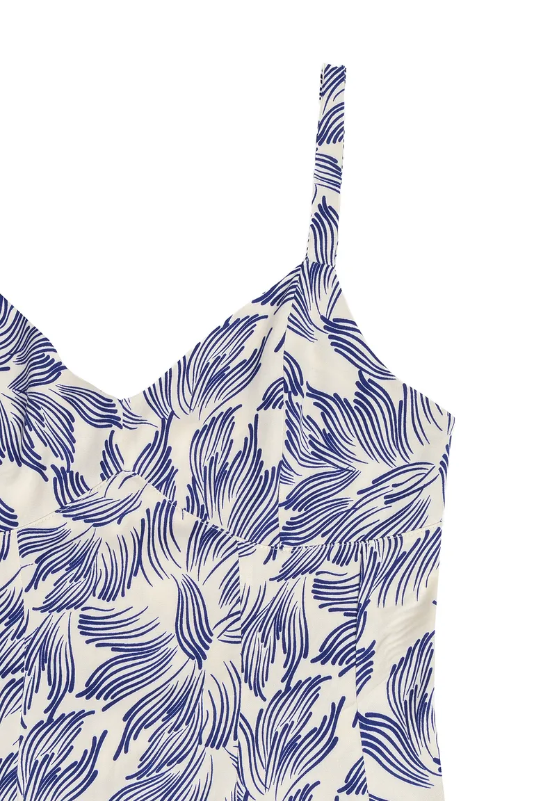 Vestido corto estampado con recortes en la cintura para mujer de Kill en Vestidos para argentina