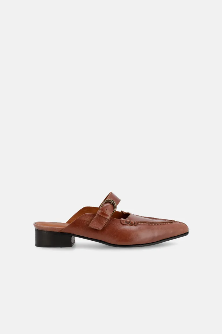 Mocasines de cuero con hebilla de bronce viejo, diseño elegante y cómodo para uso diario de Justaosadia en Mocasines para argentina