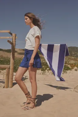 Short con detalle fruncido de Mango Teen en Faldas para argentina
