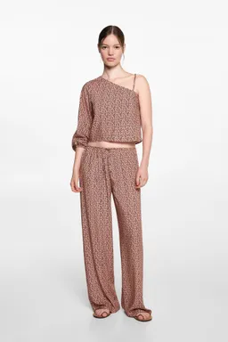 Blusa asimétrica estampada de Mango Teen en Blusas para argentina