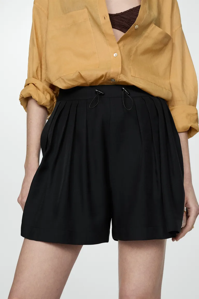 Shorts tablas cintura ajustable de Mango en Shorts para argentina