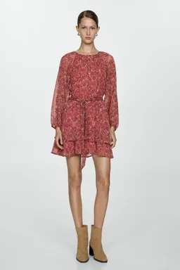 Vestido corto estampado floral de Mango en Vestidos para argentina
