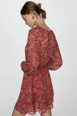 Vestido corto estampado floral de Mango en Vestidos para argentina