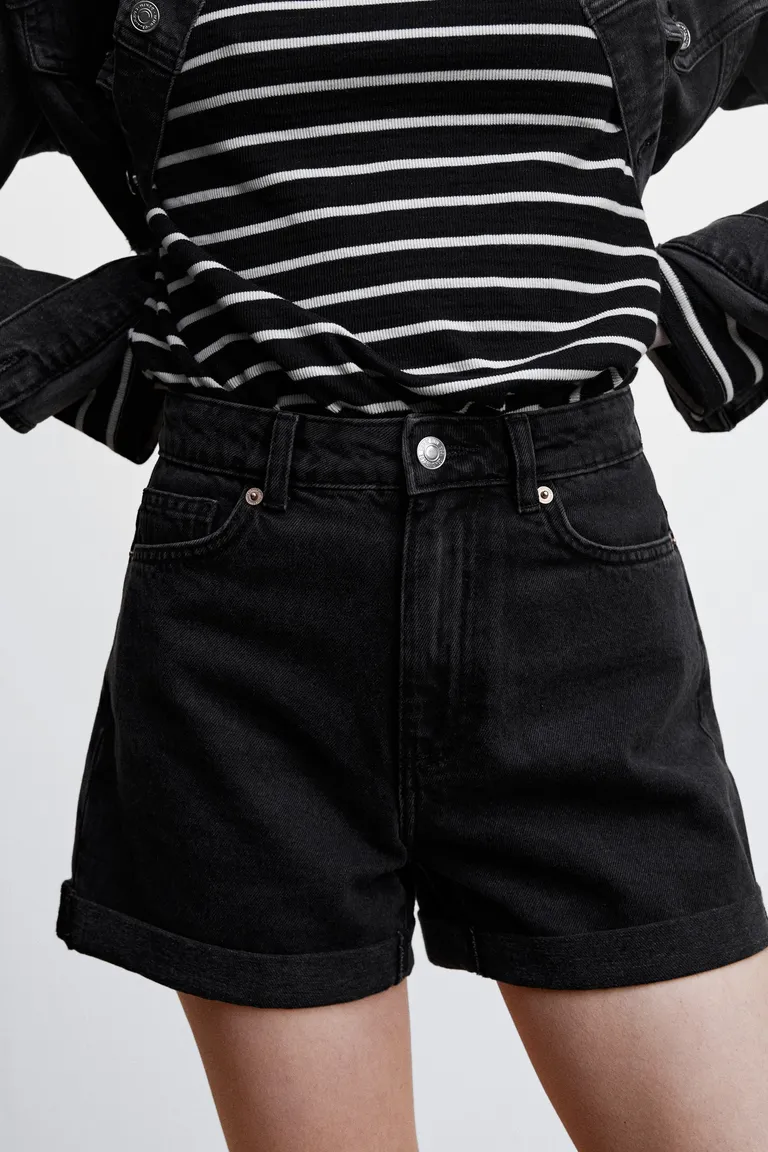 Shorts jean momfit de Mango en Shorts para argentina