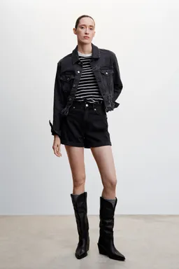 Shorts jean momfit de Mango en Shorts para argentina